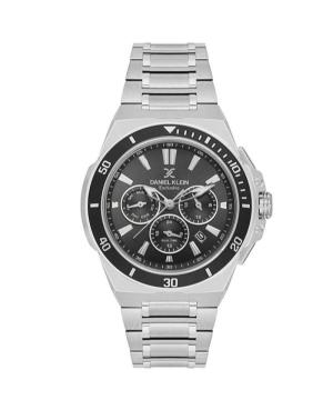 Men Fashion Quartz Analog Watch DANIEL KLEIN DK.1.14226-1 Schwarz Dial 42mm
