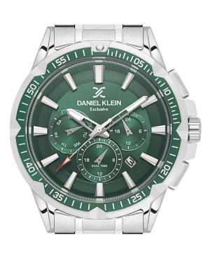 Men Fashion Quartz Analog Watch DANIEL KLEIN DK.1.14254-3 Zelená Dial 45mm image 1