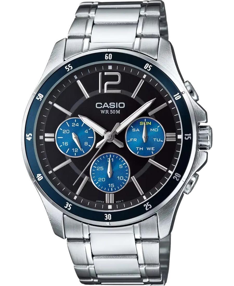 Men Japan Quartz Analog Watch CASIO MTP-1374D-2A (A)