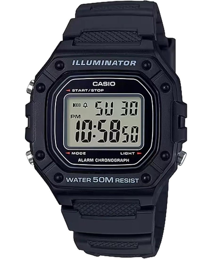 Чоловічий Спортивний Наручний Годинник CASIO W-218H-1AVEF