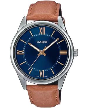 Vyriškas Japoniškas Kvarcinis Rodyklinis Watch CASIO MTP-V005L-2B5 (A)