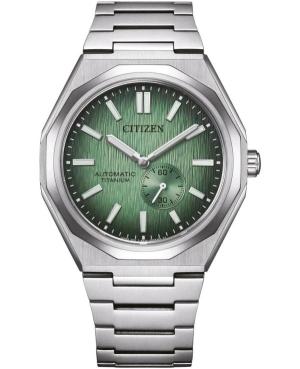 Men Japan Automatic Analog Watch CITIZEN NK5020-58X Grün Dial 40mm