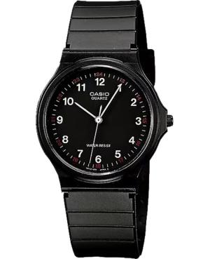 Men Sports Klasické Japan Quartz Analog Watch CASIO MQ-24-1BLLEG Černá Dial 33mm