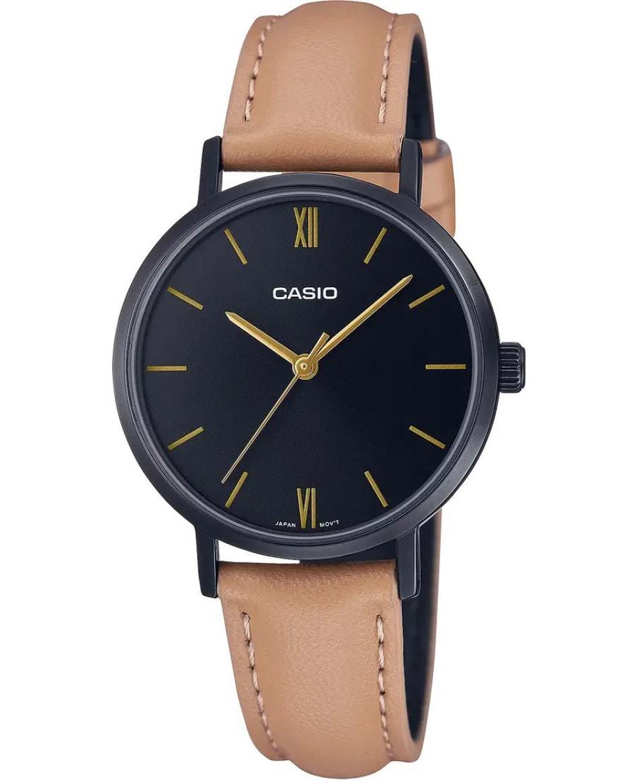 Women Fashion Japan Quartz Analog Watch CASIO LTP-VT02BL-1A