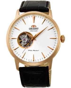 Men Klassisch Japan Automatic Analog Watch Skeleton ORIENT FAG02003W0 Silver Dial 41mm