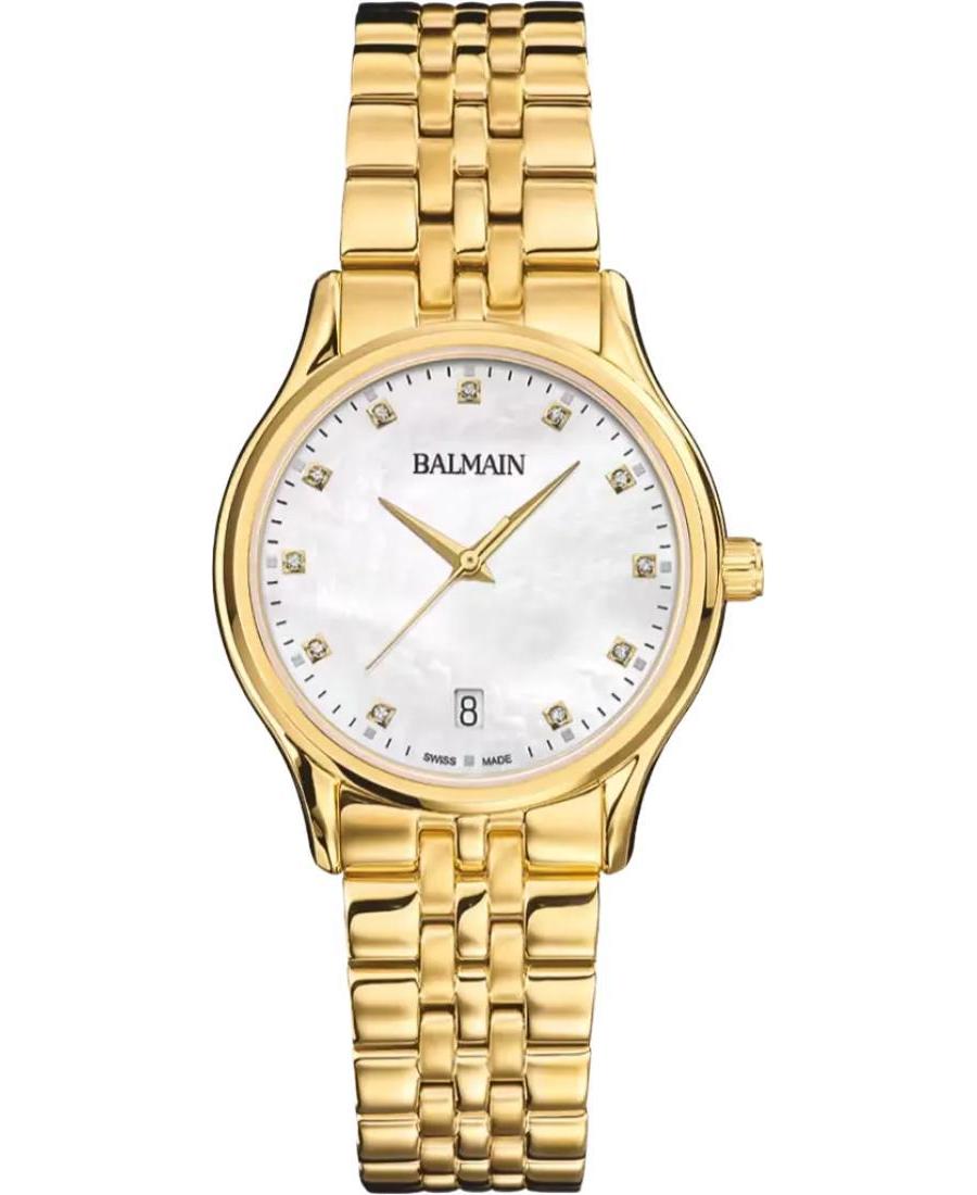Moteriškas Modernus (fashion) Luxury Swiss Kvarcinis Rodyklinis Watch BALMAIN 8350.33.86
