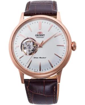 Men Klassisch Japan Automatic Analog Watch Skeleton ORIENT RA-AG0001S10B Weiß Dial 41mm