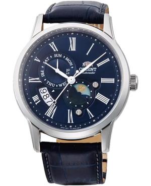 Mężczyźni klasyczny Japonia automatyczny analogowe Zegarek Szkielet ORIENT RA-AK0011D10B Niebieska Wybierz 42mm