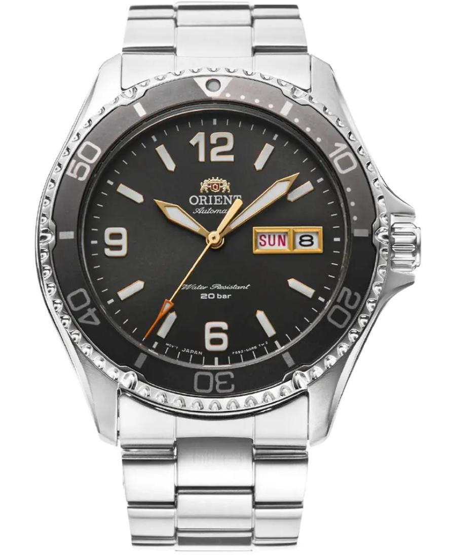 Men Sports Diver Japan Automatic Analog Watch ORIENT RA-AA0819N19B Silver color Dial 41.8mm