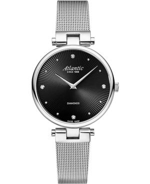 Moteriškas Modernus (fashion) Swiss Kvarcinis Rodyklinis Watch ATLANTIC 29044.41.67MB