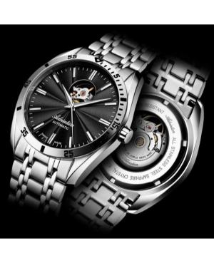 Men Classic Analog Luxury Swiss Automatic Watch ADRIATICA Černá Dial 45mm A8202.5114AO image 9