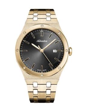 Men Classic Analog Swiss Quartz Watch ADRIATICA Černá Dial 42mm A8337.1116Q