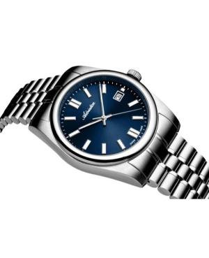 Mężczyźni Classic Analog Szwajcar kwarcowy Zegarek ADRIATICA Niebieska Wybierz 40mm A1298.5115Q image 3
