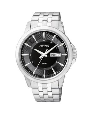 Men Japan Quartz Analog Watch CITIZEN BF2011-51EC Černá Dial 41mm