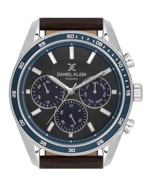Men Klassisch Quartz Analog Watch DANIEL KLEIN DK.1.14221-5 Blau Dial 43.5mm image 1