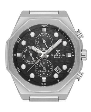 Men Klassisch Quartz Analog Watch DANIEL KLEIN DK.1.14217-1 Schwarz Dial 43.5mm image 2