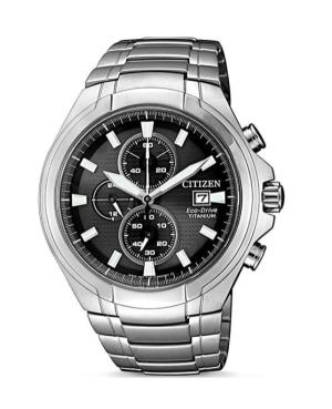 Mężczyźni Japonia bateria słoneczna analogowe Zegarek Chronograf CITIZEN CA0700-86E Czarny Wybierz 43mm image 1