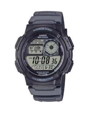Men Sports Japan Quartz Digital Watch Timer CASIO AE-1000W-8AVEF Silver color Dial 46mm