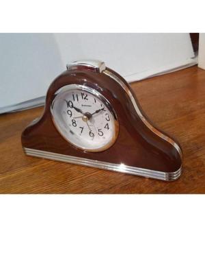 PERFECT Brenner-ET Alarm clock Imitation wood Plastic Gold color image 1