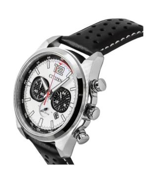 Men Sports Japan Quartz Analog Watch Chronograph CITIZEN CA4640-09A Černá Dial 41mm image 6