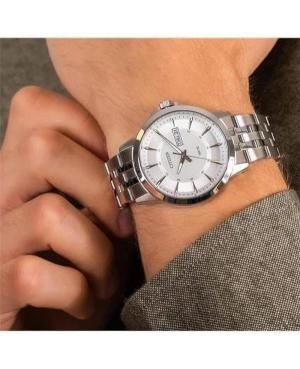 Men Klassisch Japan Quartz Analog Watch CITIZEN BF2011-51A Silver Dial 41mm image 2