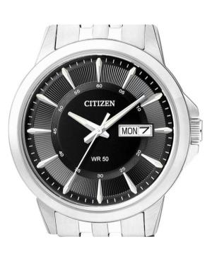 Vyriškas Japoniškas Kvarcinis Rodyklinis Watch CITIZEN BF2011-51EC Juodas Dial 41mm image 5