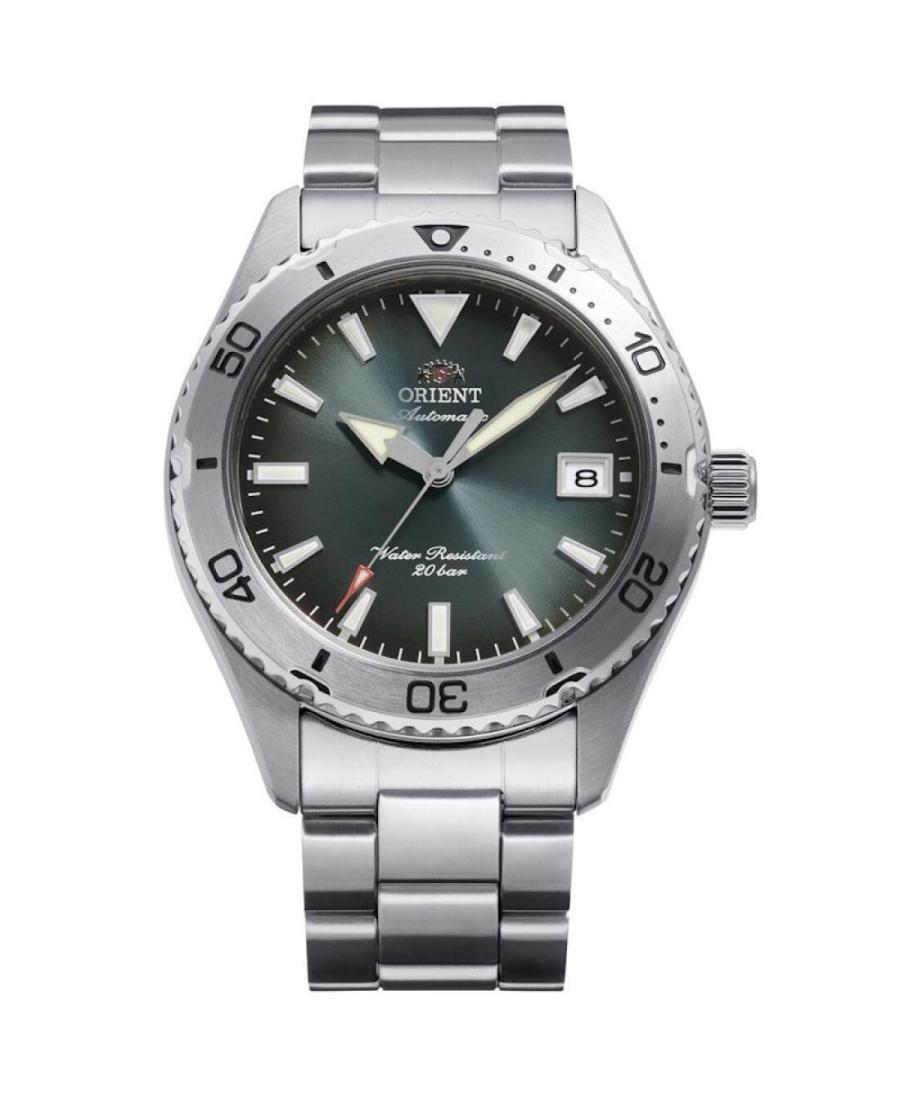 Men Classic Sports Diver Japan Automatic Analog Watch ORIENT RA-AC0Q13E30B Green Dial