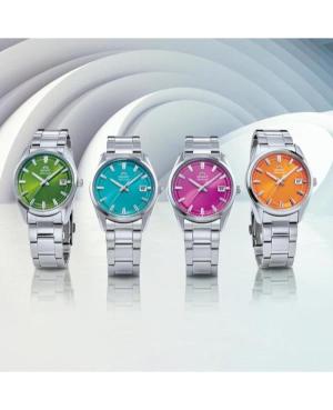 Men Klasické Japan Automatic Analog Watch ORIENT RA-AC0R05E30B Zelená Dial 38.5mm image 4