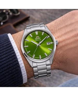 Men Klasické Japan Automatic Analog Watch ORIENT RA-AC0R05E30B Zelená Dial 38.5mm image 6