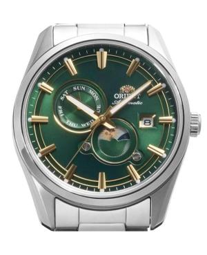 Vyriškas Klasikinis Japoniškas Kvarcinis - elektroninis, Solar Rodyklinis Watch ORIENT RA-AK0314E30B Žalia Dial 41.5mm image 6