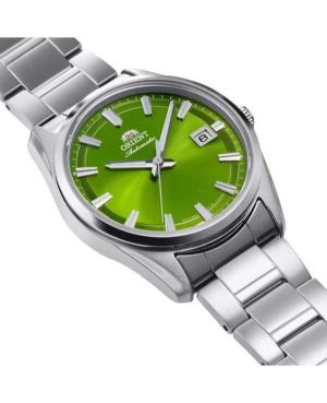 Men Klasické Japan Automatic Analog Watch ORIENT RA-AC0R05E30B Zelená Dial 38.5mm image 8