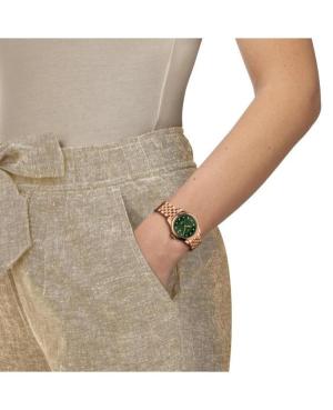 Women Klassisch Luxury Swiss Automatic Analog Watch TISSOT T006.207.33.096.00 Grün Dial 29mm image 1