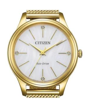 Женские Классические Наручные Часы CITIZEN EM1222-87A изображение 5
