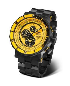 Mężczyźni Moda sportowy Diver Luxury kwarcowy analogowe Zegarek VOSTOK EUROPE YM86-620C504BRBK-SLYE Złoty kolor Wybierz 49mm