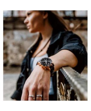 Women Sports Fashion Diver Quartz Analog Watch Chronograph VOSTOK EUROPE VK64-515B568LEBK-LEBK-SLBK Schwarz Dial image 1