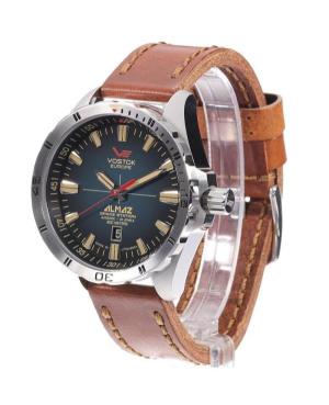 Men Sports Diver Automatic Analog Watch VOSTOK EUROPE NH35A-320A678 Blau Dial 47mm image 2