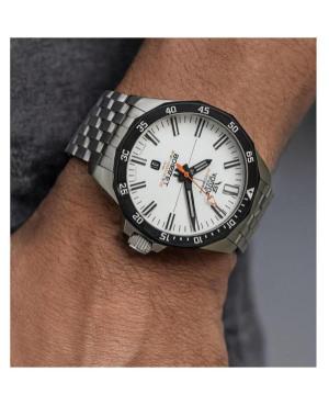 Men Klasické Diver Automatic Analog Watch VOSTOK EUROPE NH35-225E711BR Bílá Dial 46mm image 2