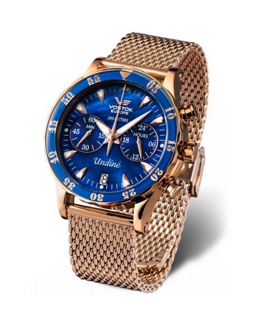 Женские Fashion Спортивные Дайверские Наручные Часы VOSTOK EUROPE VK64-515B670BRRG-LEBL-SLBL