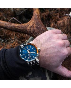 Men Sports Diver Luxury Automatic Analog Watch VOSTOK EUROPE NH35-575A715LEBK-SLRE Blue Dial 48mm image 1