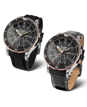 Vyriškas Diver Luxury Rodyklinis Watch VOSTOK EUROPE PX84-511E769LEBK-SLBK Juodas Dial 49.5mm image 8