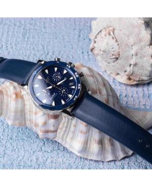 Women Sports Fashion Diver Quartz Analog Watch Chronograph VOSTOK EUROPE VK68-515A756LEBL-SLBL-SLWH Blue Dial image 5