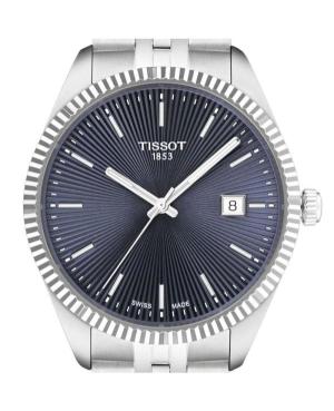 Moteriškas Klasikinis Swiss Kvarcinis Rodyklinis Watch TISSOT T156.210.11.041.00 Mėlyna Dial 34mm image 3