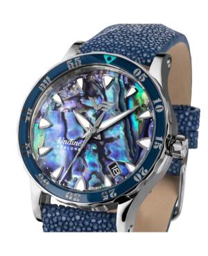 Women Fashion Sports Diver Automatic Analog Watch VOSTOK EUROPE NH35-515A757LEBL-SLBL-SLWH Mother of Pearl Dial image 3