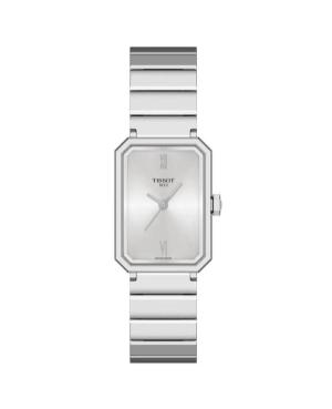 Women Klasické Swiss Quartz Analog Watch TISSOT T160.110.11.033.00 Silver Dial 22mm