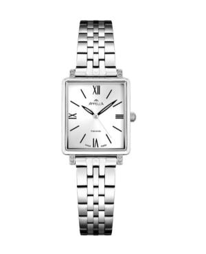 Women Classic Analog Swiss Quartz Watch APPELLA Silver Dial L50023.5163TT
