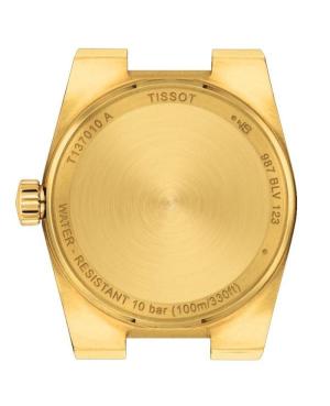 Women Klassisch Swiss Quartz Analog Watch TISSOT T137.010.33.021.00 Golden Dial image 6