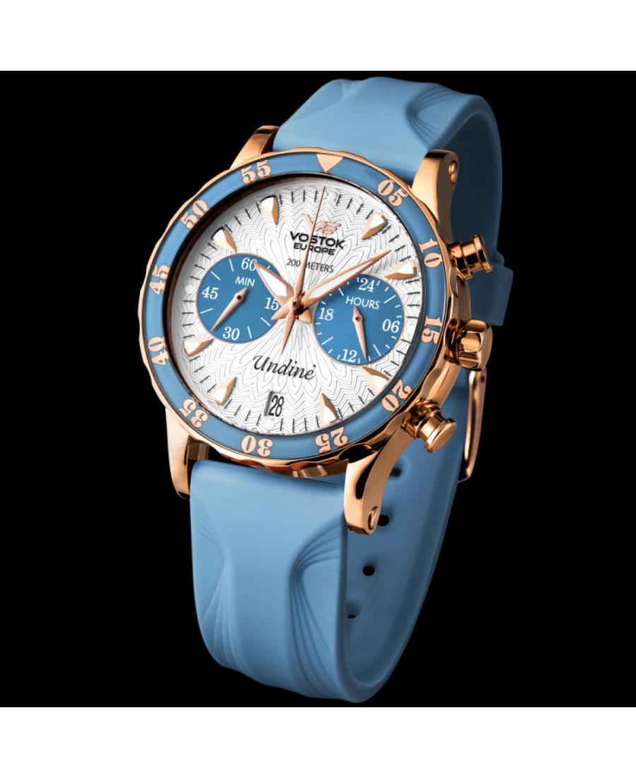 Женские Спортивные Fashion Дайверские Наручные Часы VOSTOK EUROPE VK64-515B527LEBL-LEBL-SLBL