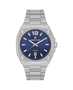 Vyriškas Klasikinis Kvarcinis Rodyklinis Watch DANIEL KLEIN DK.1.14147-2 Mėlyna Dial 42.5mm