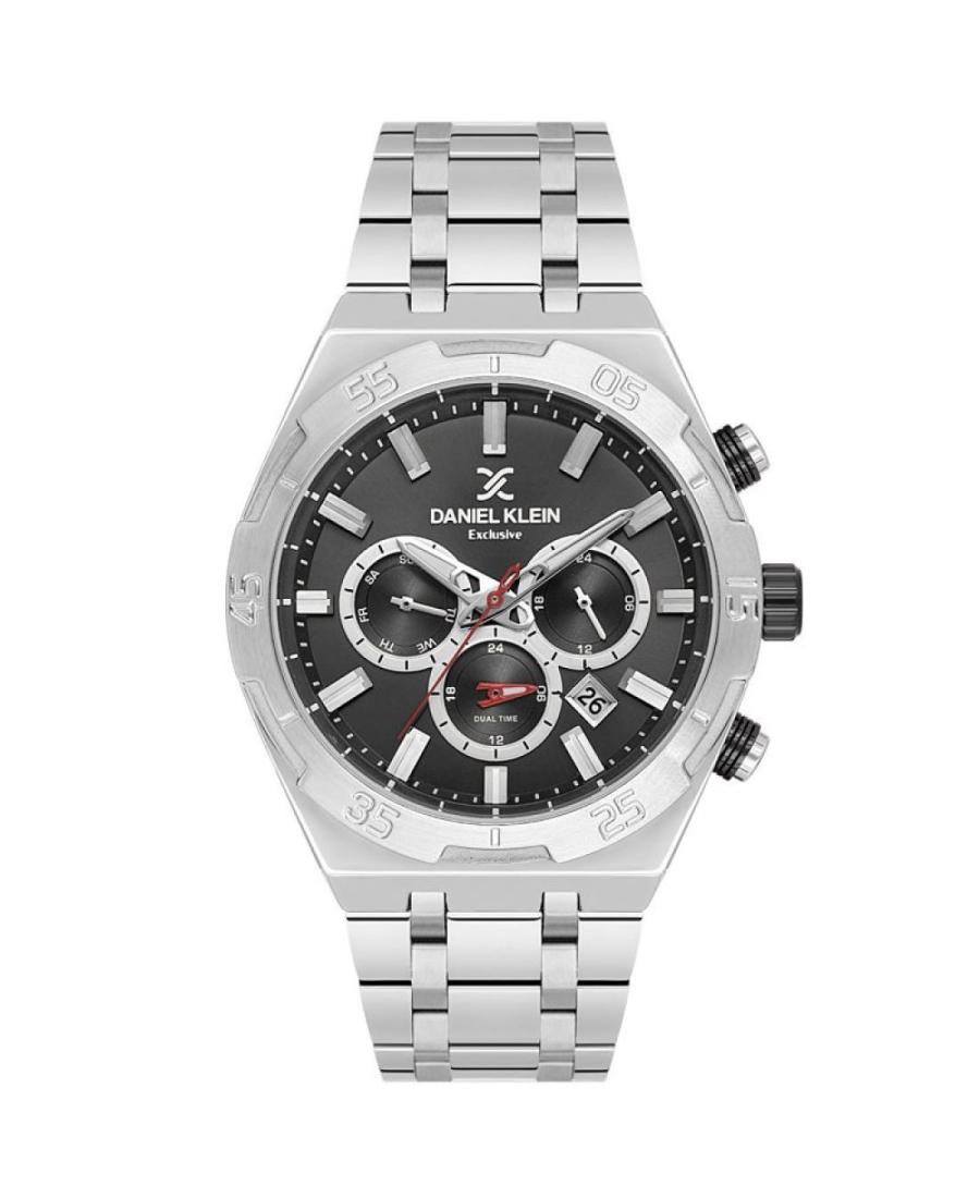 Men Classic Quartz Analog Watch DANIEL KLEIN DK.1.14207-1 Black Dial