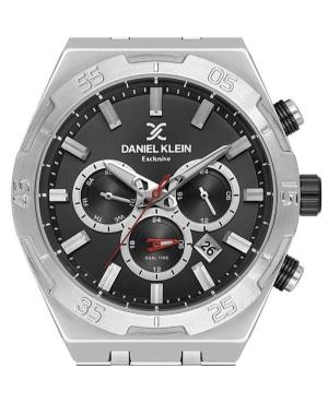 Men Klassisch Quartz Analog Watch DANIEL KLEIN DK.1.14207-1 Schwarz Dial 42mm image 2